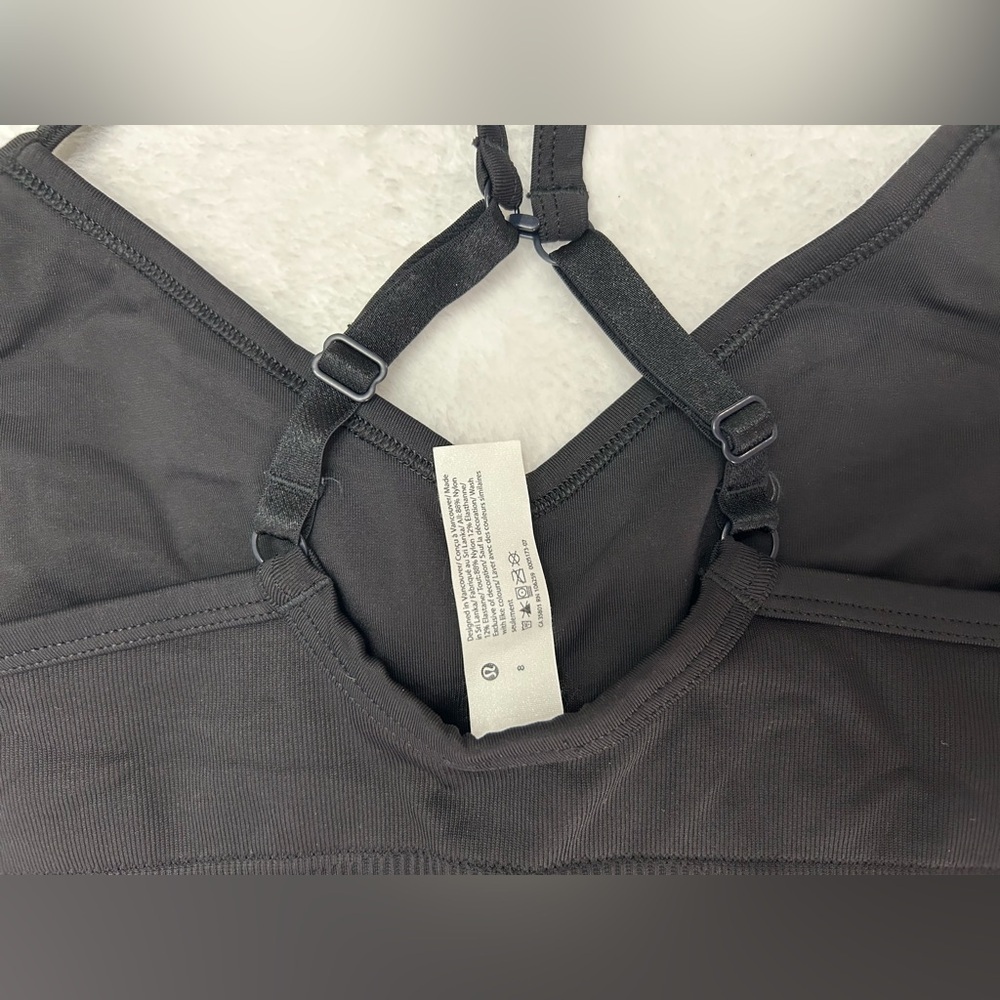 Lululemon size 8 Ebb to Street adjustable sports bra - Picture 6 of 8